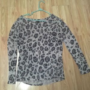 Leopard print tunic